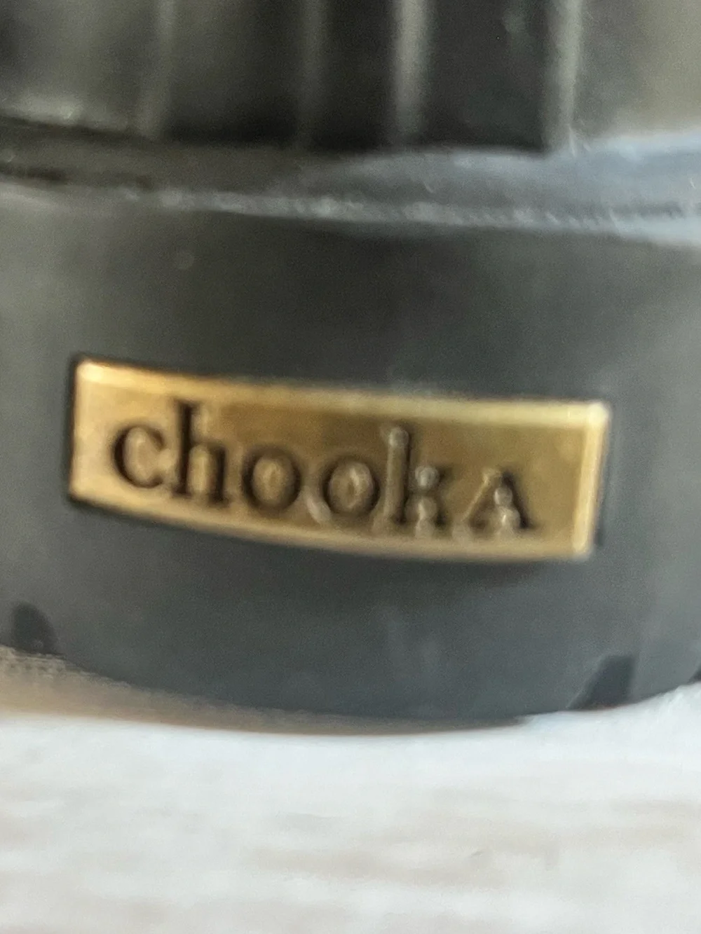 Chooka Black Faux Fur Lace-Up Waterproof Rain Boots | Women’s Size 9 | New Witho